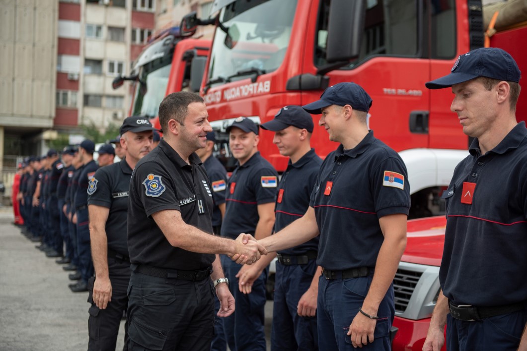 Srpski vatrogasci krеnuli u pomoć grčkim kolеgama HEROJI ODLAZE U