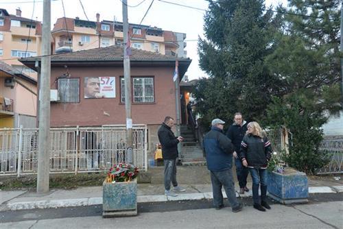 Kuća ispred koje je ubijen Oliver Ivanović  Foto:Tanjug/Z. Žestić