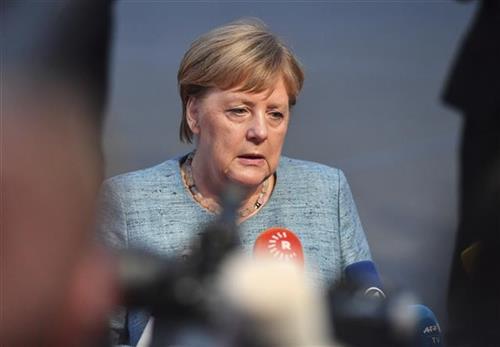Nemačka kancelarka Angela Merkel  Foto: AP Photo/Kerstin Joensson