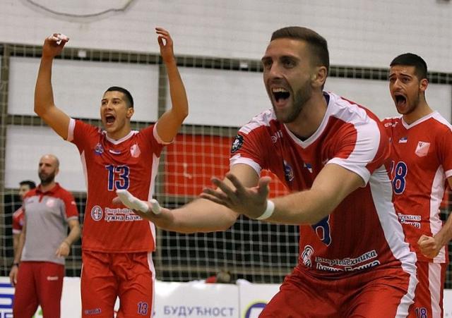 Nemanja Mašulović veruje da će Vojvodina biti uspešnija od  ekipe iz Niša   Foto: F. Bakić