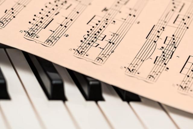 klasicna muzika note klavir pixa