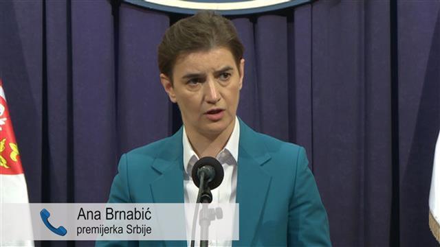  Premijerka Ana Brnabić  Foto: Tanjug/video
