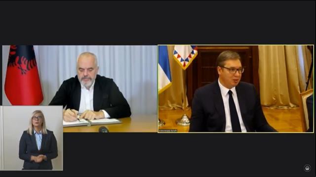 Potpisivanje sporazuma između Albanije, Severne Makedonije i Srbije Foto: Tanjug/video