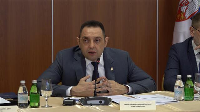 Ministar unutrašnjih poslova Aleksandar Vulin  Foto:Tanjug/video