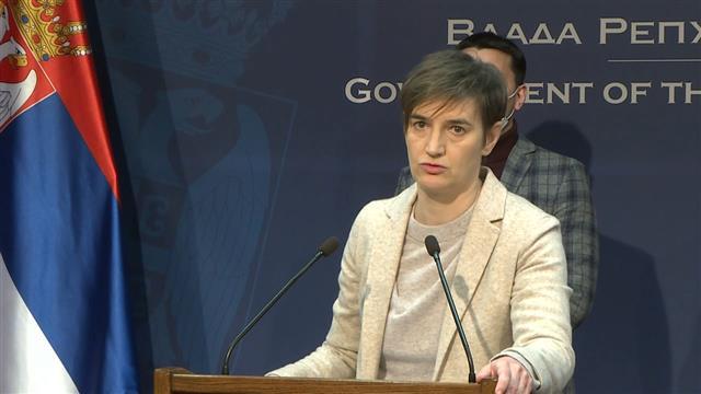 Ana Brnabić, premijerka Foto: Tanjug/video
