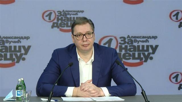 Predsednik SNS Aleksandar Vučić Foto: Tanjug/video